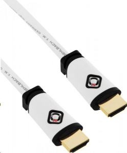 Oehlbach Easy Connect 130 Ethernet képes HDMI kábel fehér 1,5 m (OB 130)